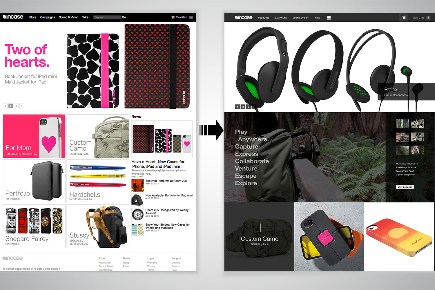 Incase Before and After