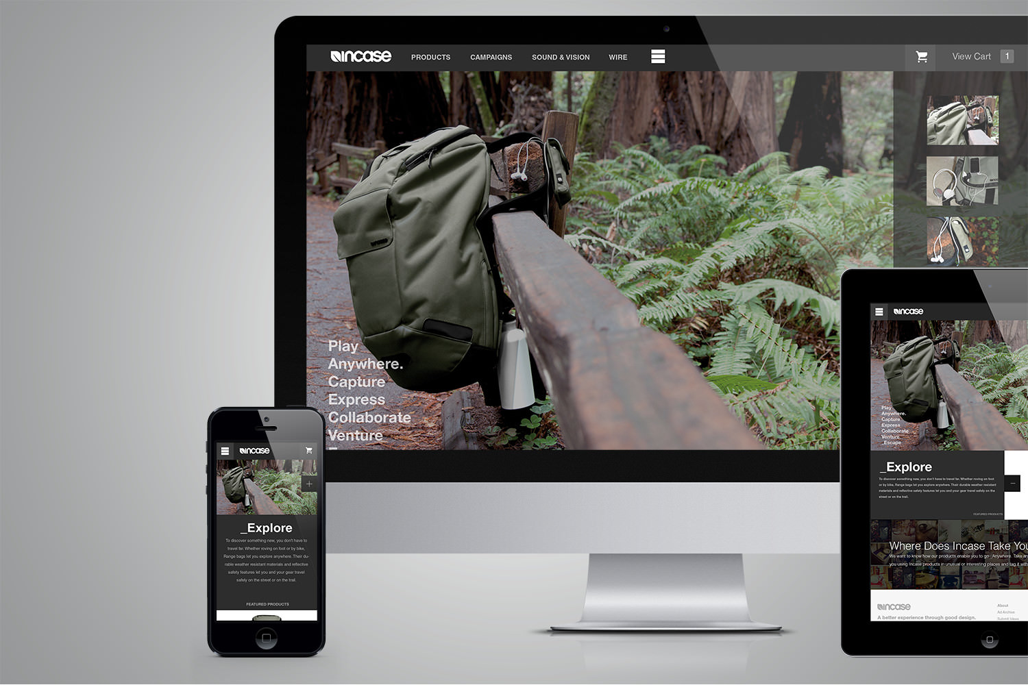 Incase Campaign Responsive