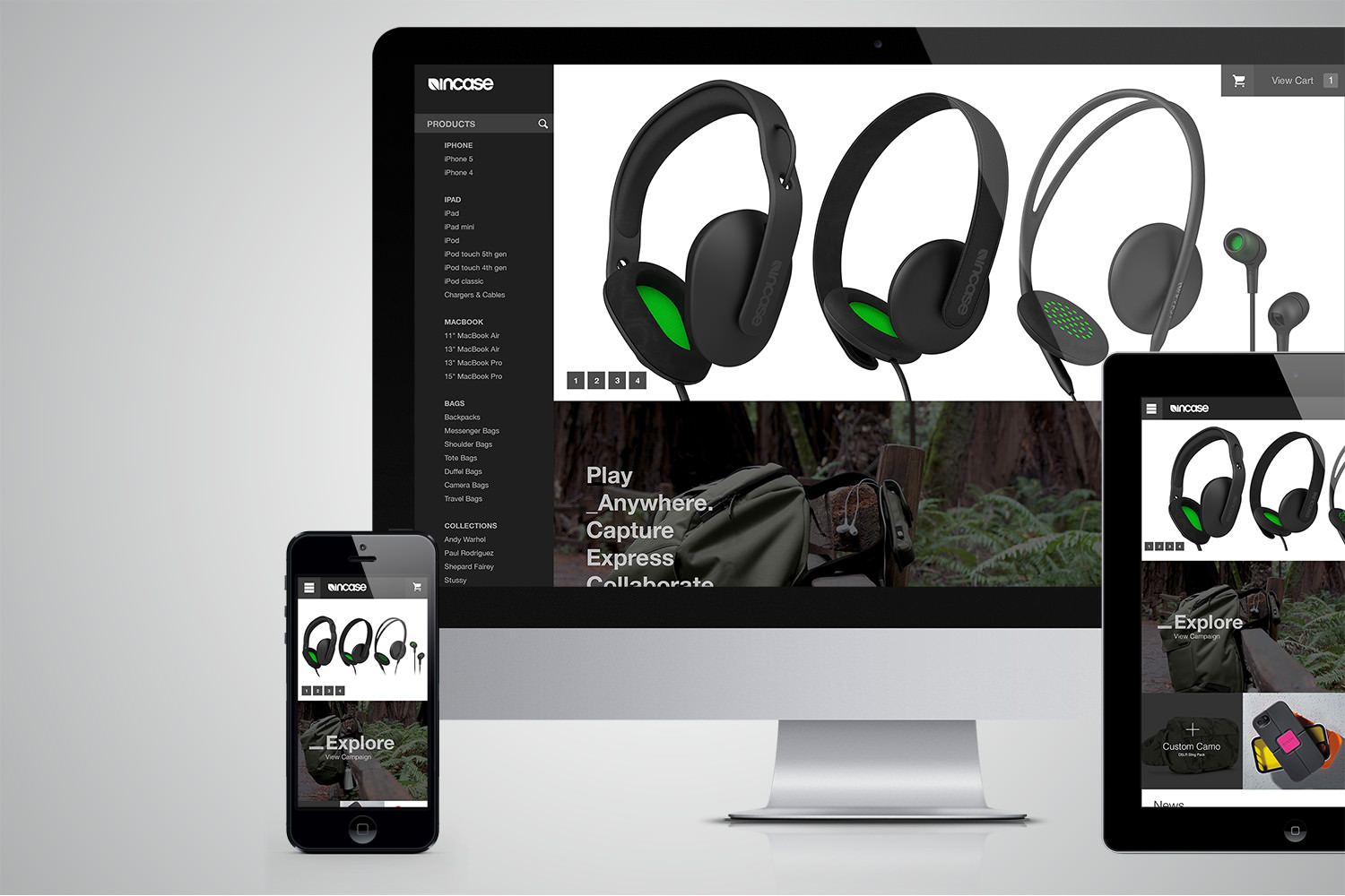 Incase Home Responsive