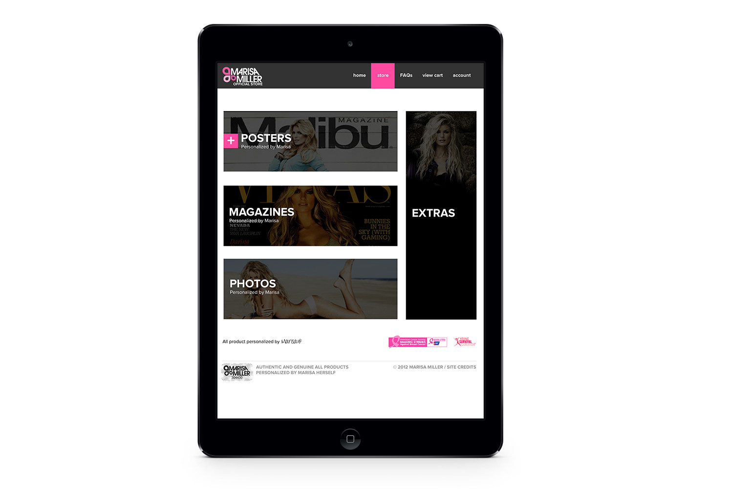 Marisa Miller Ipad