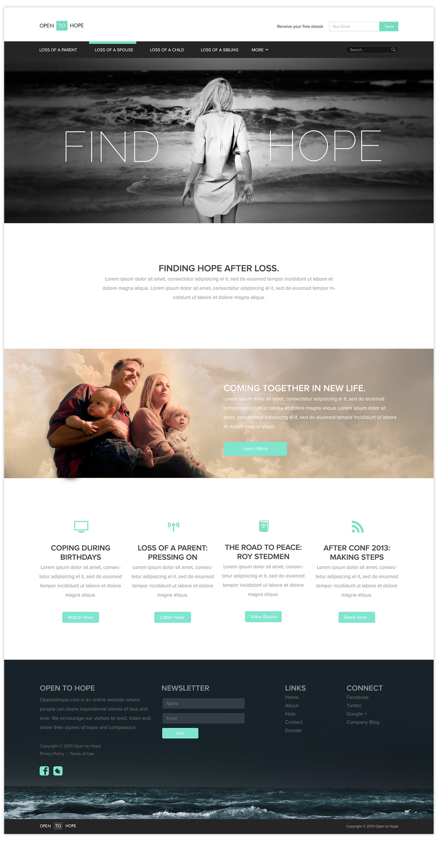 Open To Hope Full Page