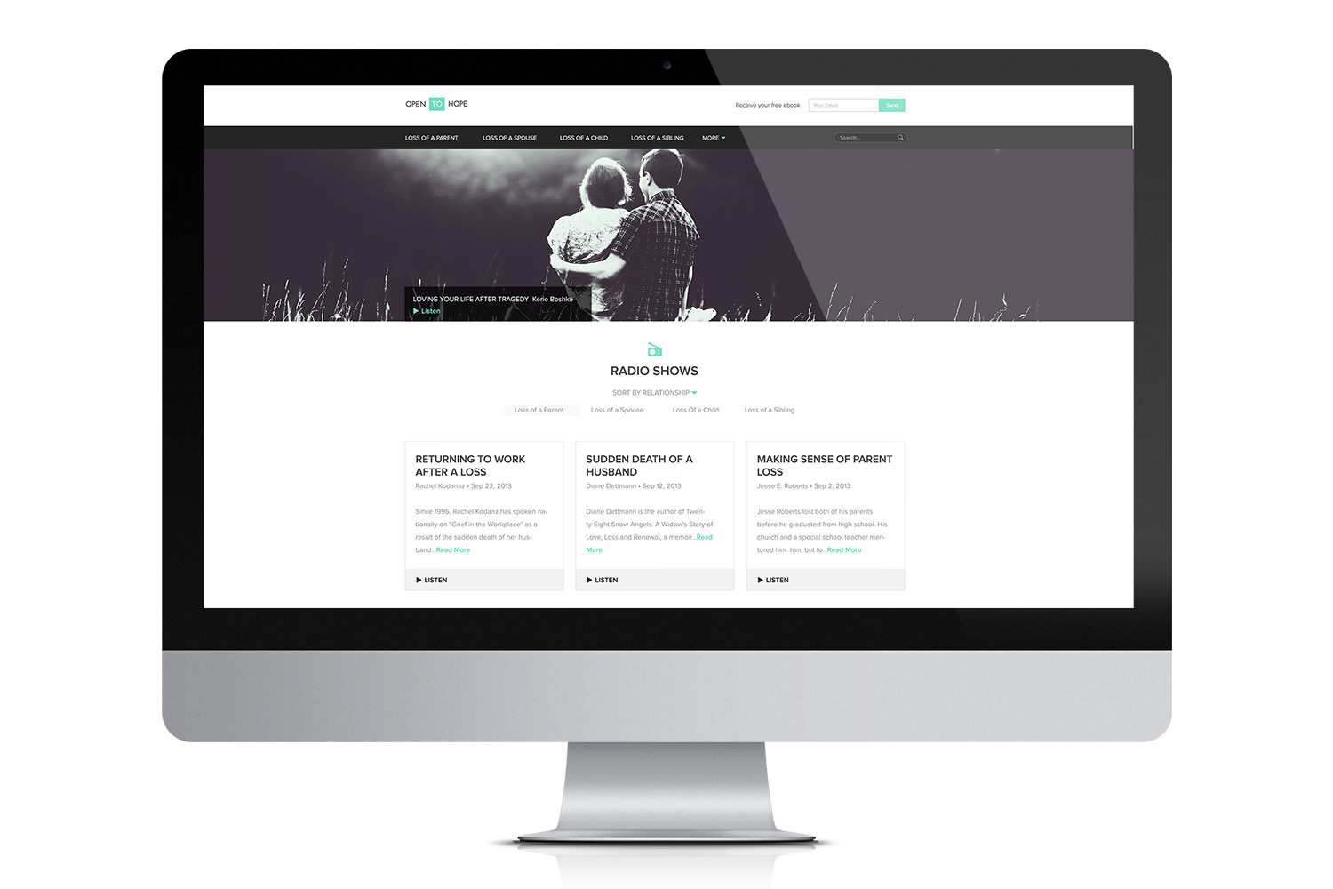 Open To Hope Full One Screen